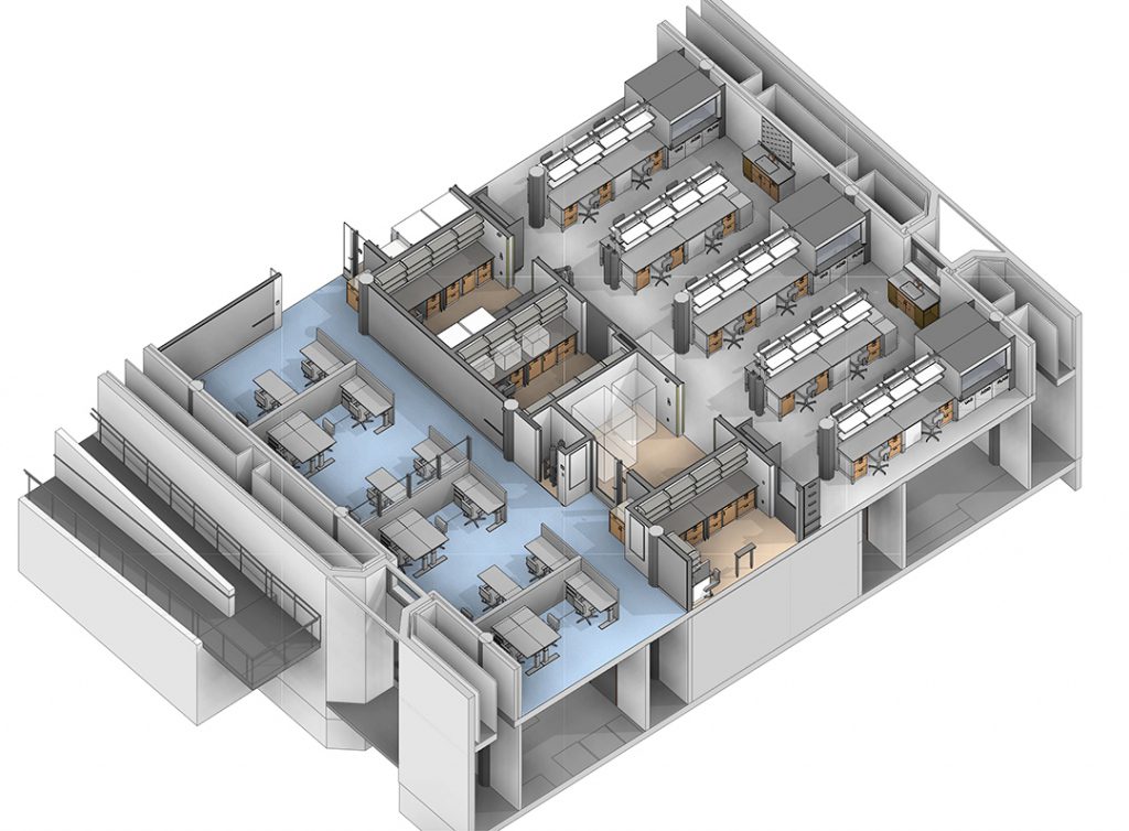 Construction Update UChicago Kovler Laboratory Renovation Payette