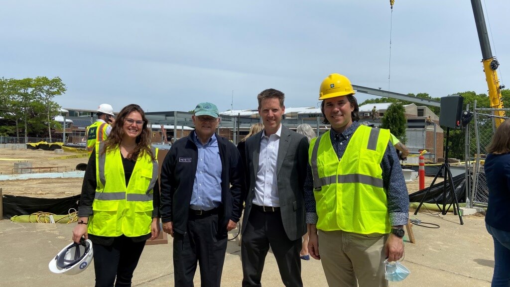 Cape Cod Community College Topping Off Ceremony Payette