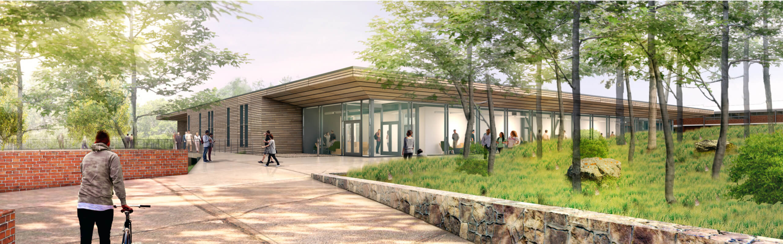 A New Campus Heart Leveraging a New STEM Learning Facility to