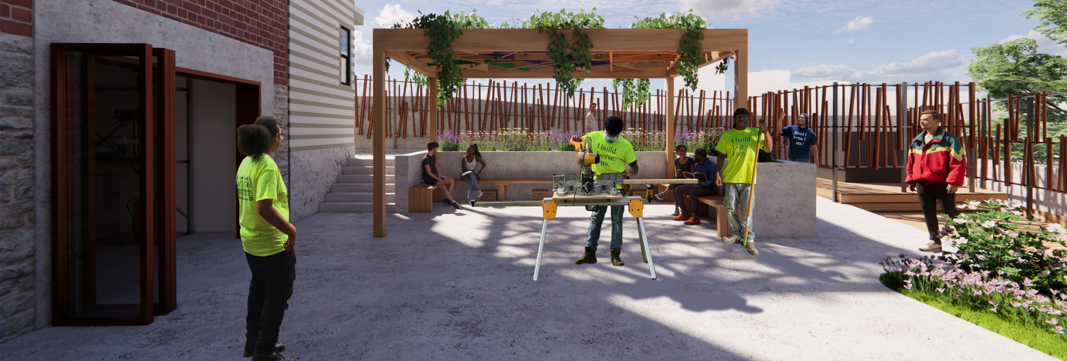 Day of Service YouthBuild Boston Payette